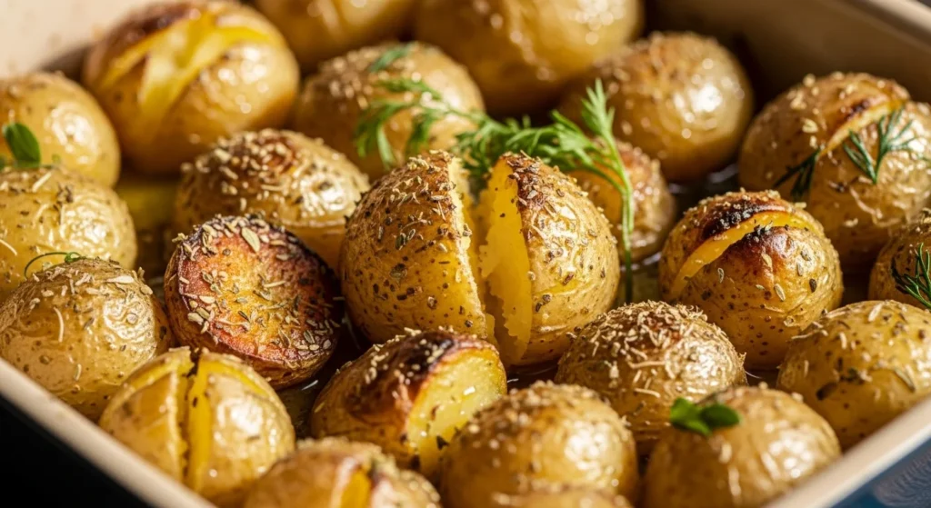 Greek Lemon Potatoes (Patates Lemonates)
