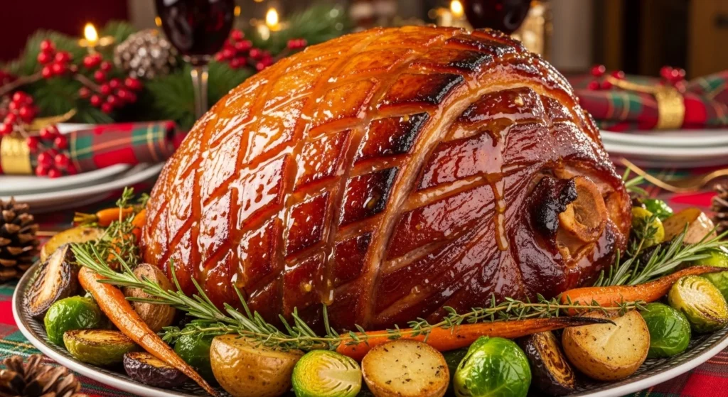 Honey-Glazed Spiral Ham