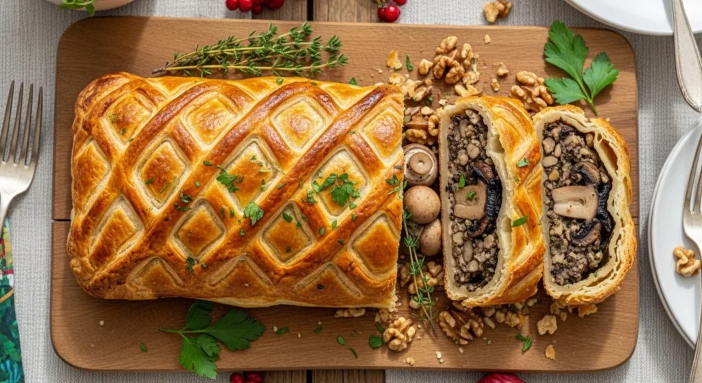 Vegetarian Mushroom Wellington
