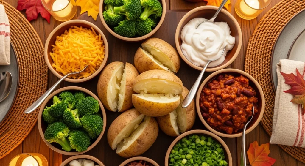 Choose Your Own Adventure Baked Potato Bar