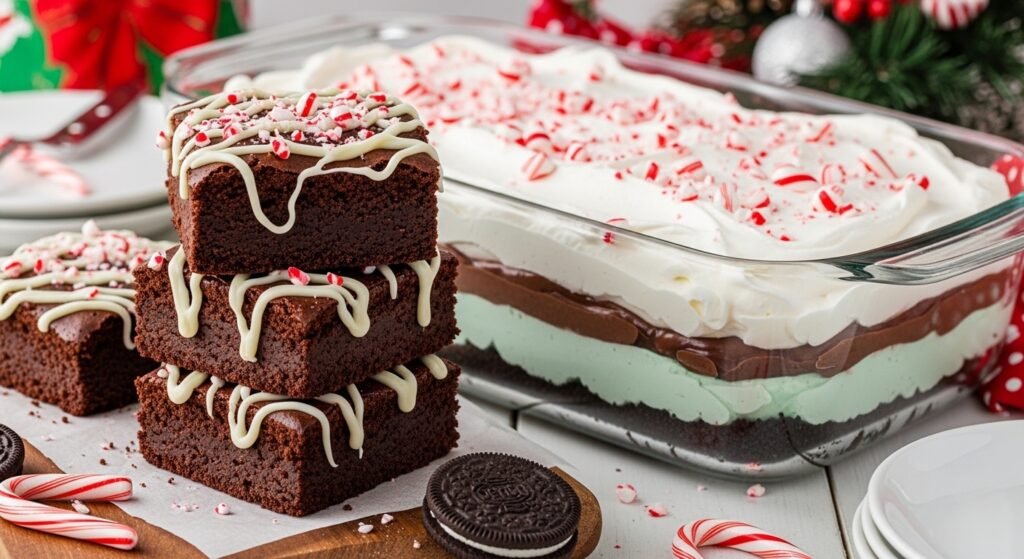 Peppermint Brownies