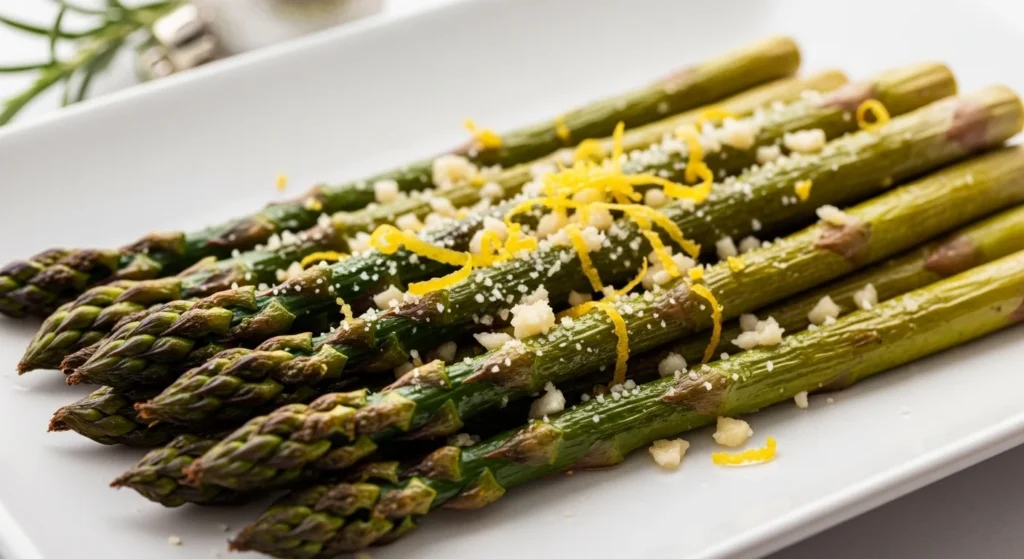 Garlic & Parmesan Roasted Asparagus