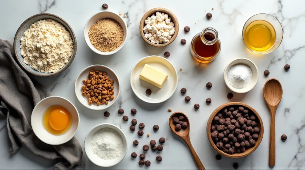 Almond Flour Chocolate Chip Cookies ingredients