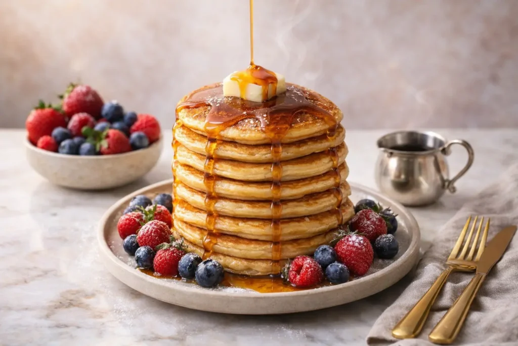 Almond Flour Pancakes fianl look