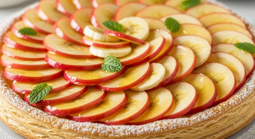 Apple Banana Tart