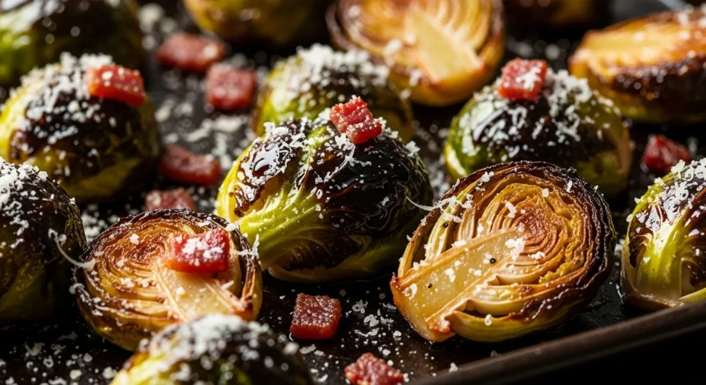 Balsamic Roasted Brussels Sprouts