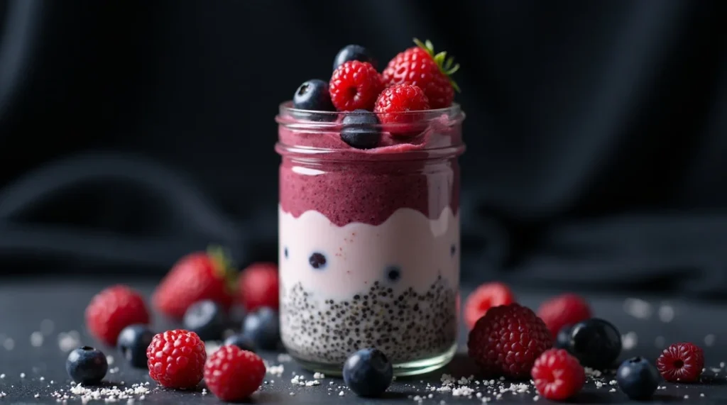 Berry Chia Pudding Parfait
