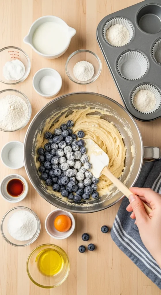Blueberry Muffins Bliss cooking