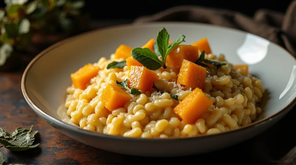 Butternut Squash and Sage Risotto