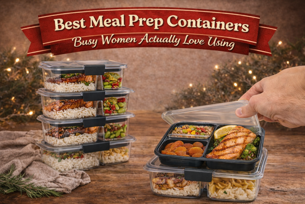 Kitchen meal prep container
