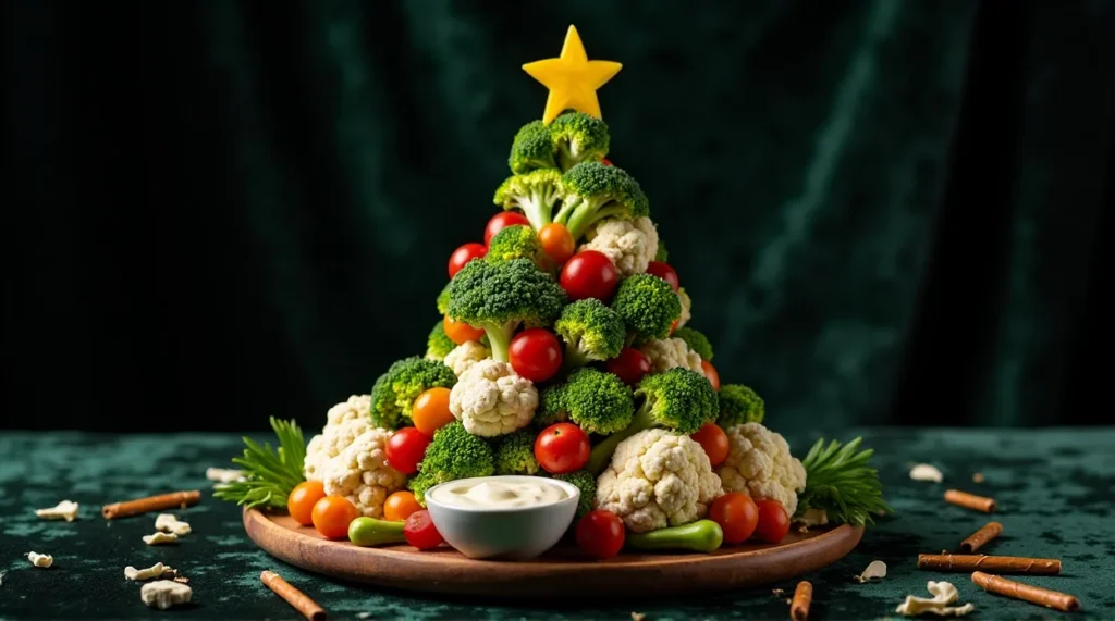 Christmas Tree Veggie Platter