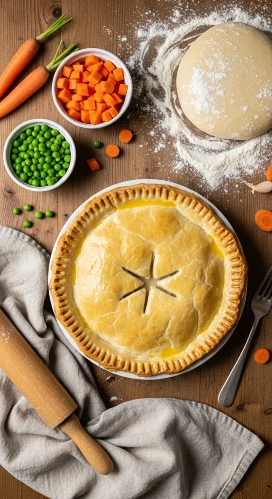 Classic Chicken Pot Pie Recipe cooking
