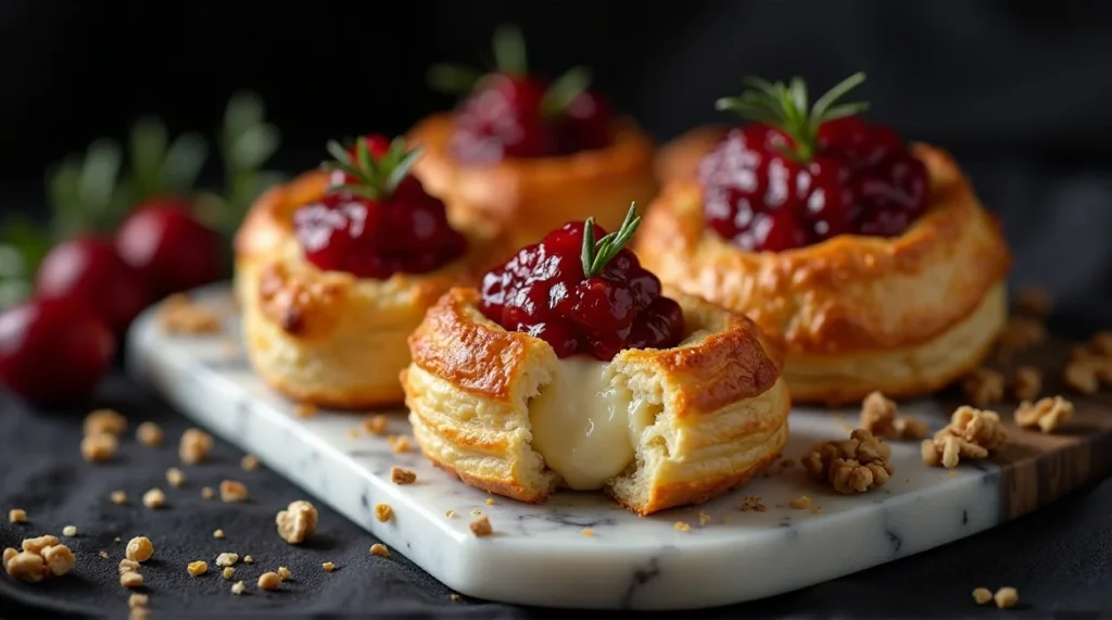 Cranberry Brie Bites