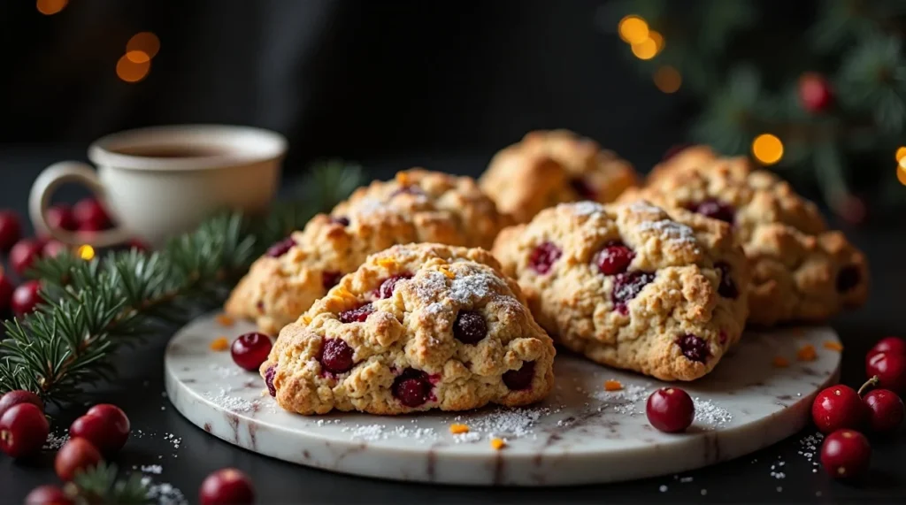 Cranberry Orange Scones