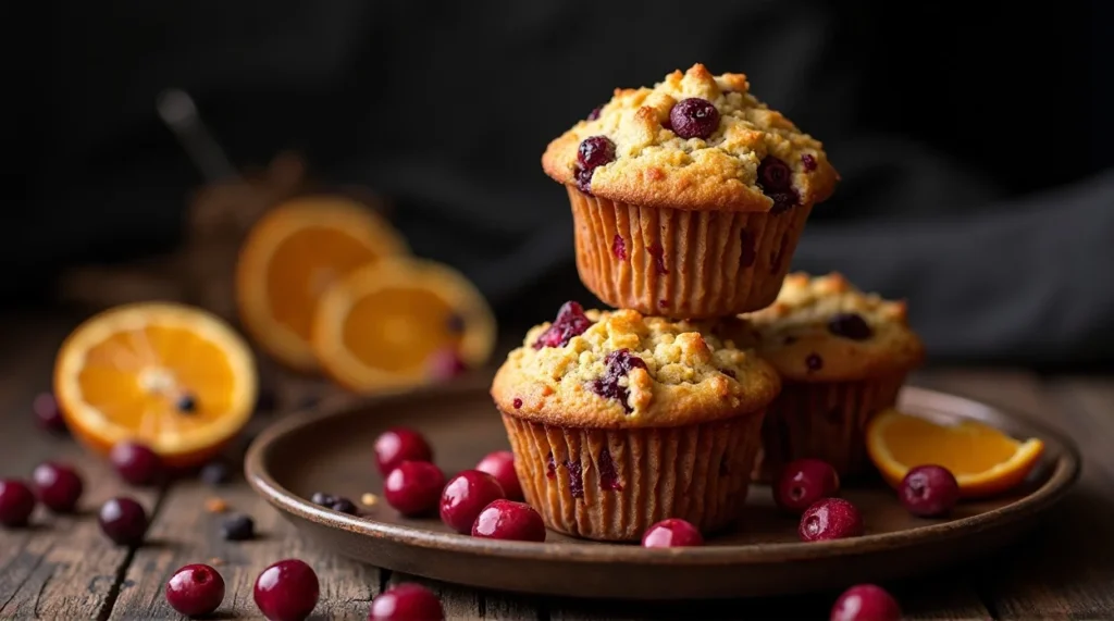 Cranberry Orange Zest Muffins