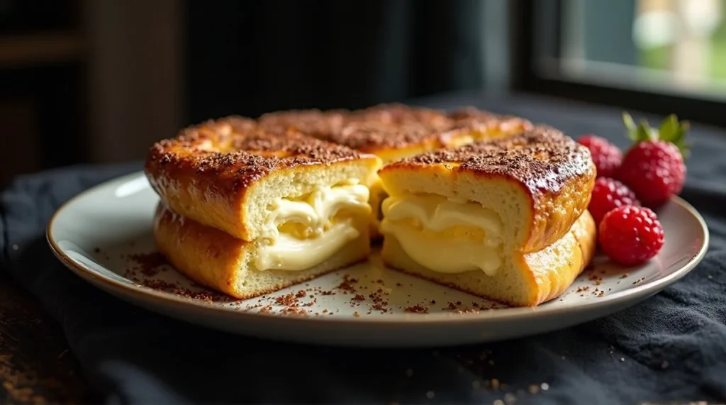 Cream Cheese Stuffed French Toast Casserole