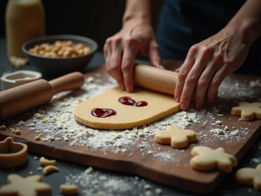 Dough Rolling & Cutting Process