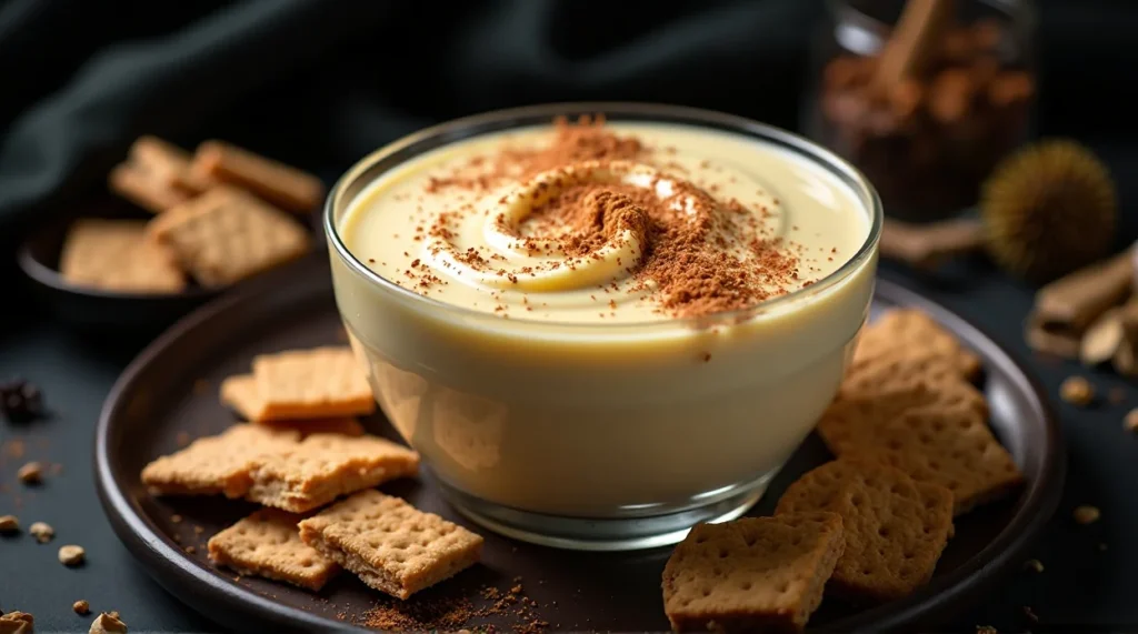 Eggnog Cheesecake Dip