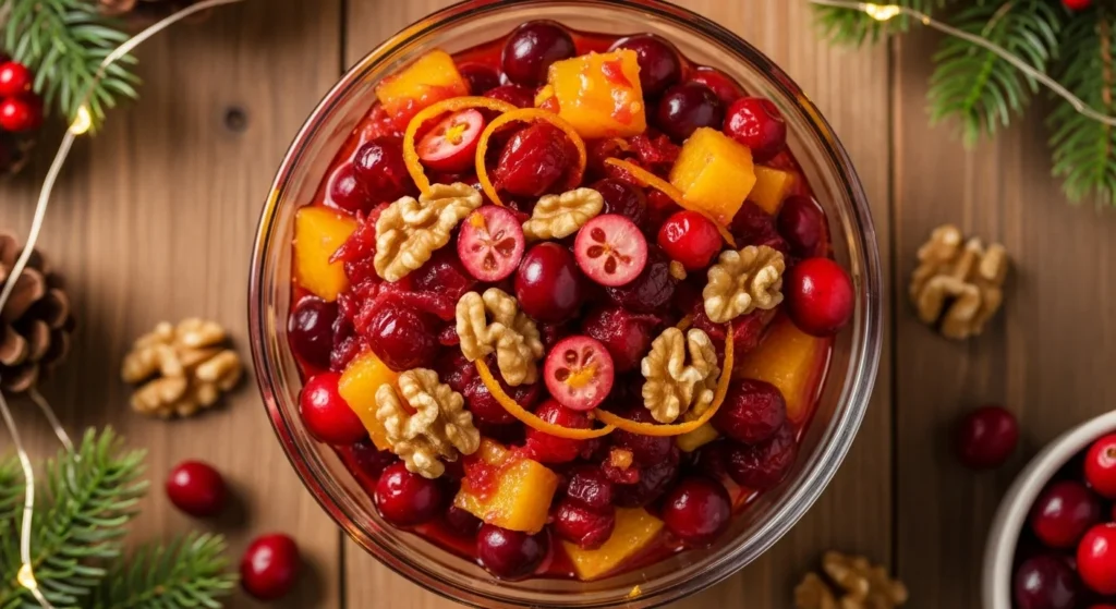 Fresh Cranberry Orange Relish