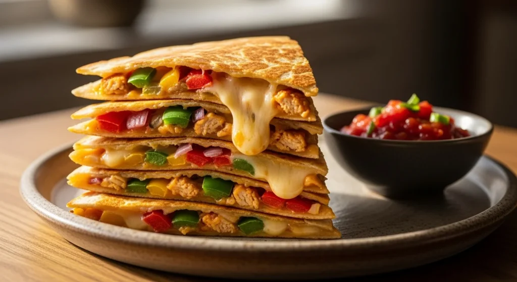 Fridge-Cleanout Quesadillas