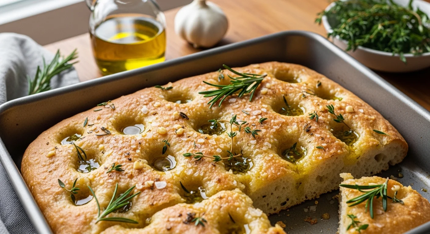 Garlic Herb Focaccia