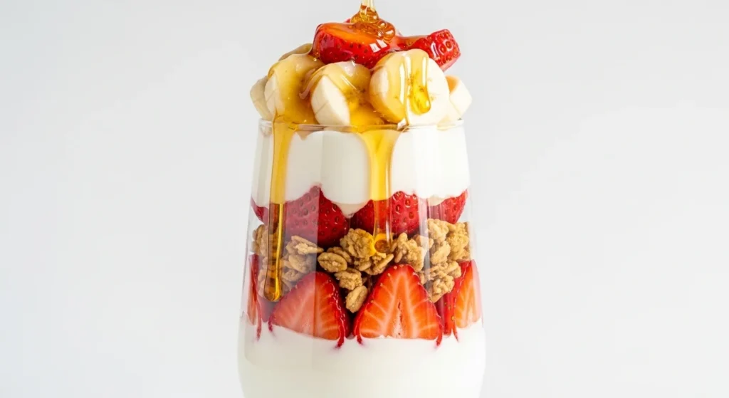 Layered Yogurt Fruit Parfait