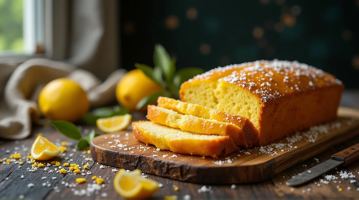 Lemon Drizzle Cake Recipe