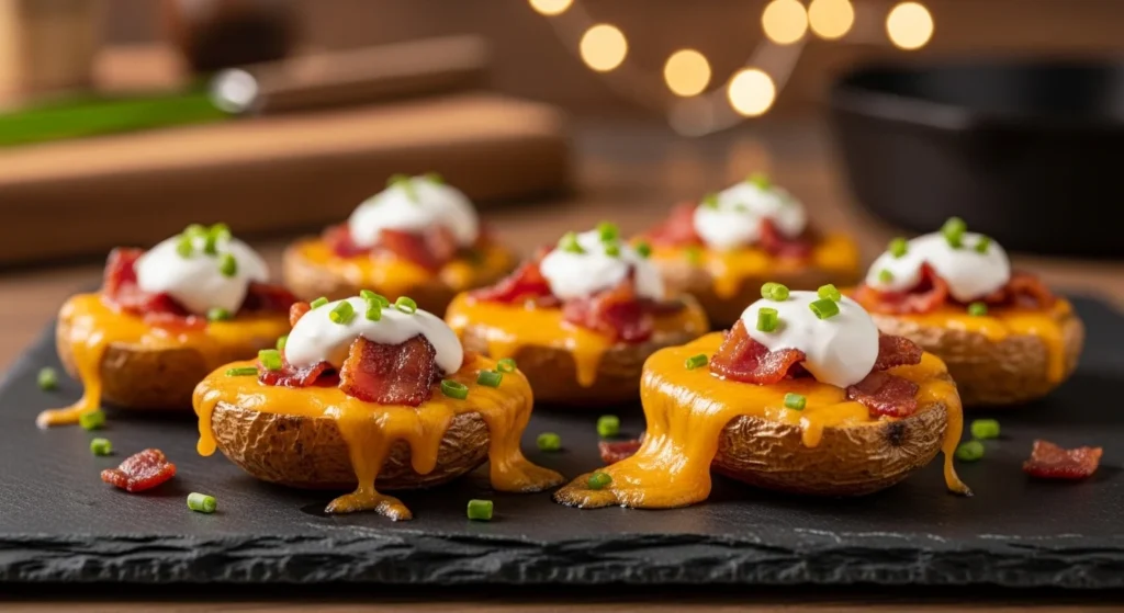 Loaded Potato Skin Bites