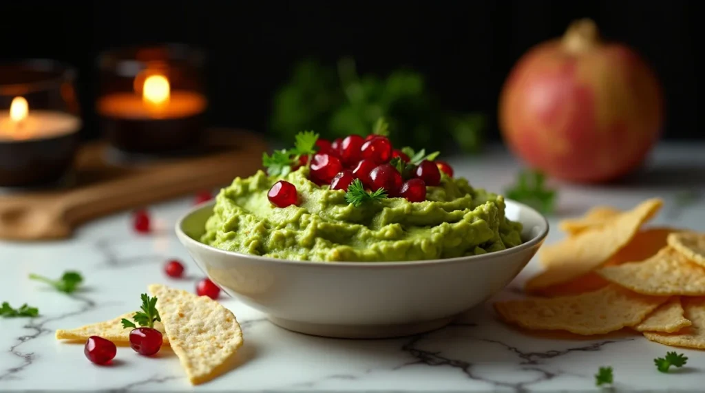 Pomegranate Guacamole