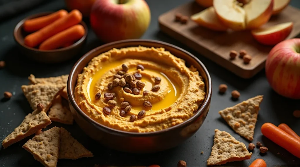 Pumpkin Spice Hummus