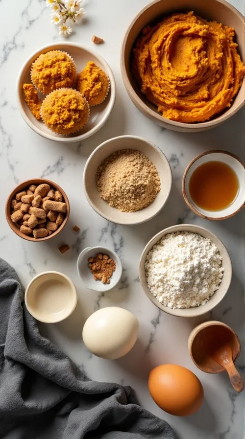 Pumpkin Spice Muffins Ingredients
