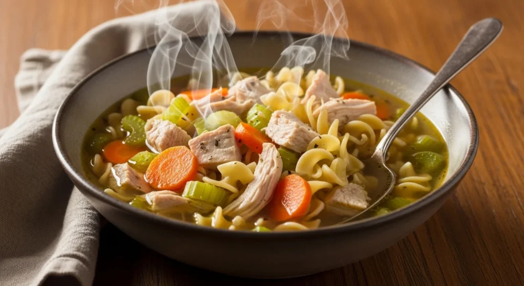 Quick Chicken Noodle Soup