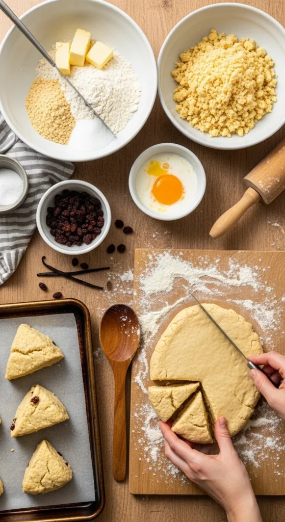 Raisin Scones Recipe ingredients