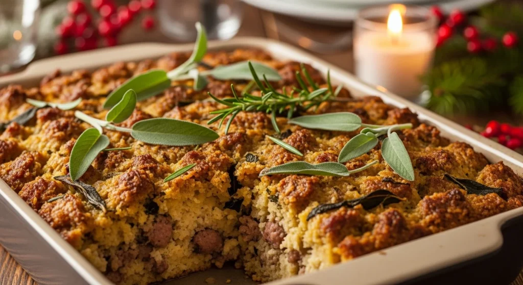 Sage and Sausage Stuffing