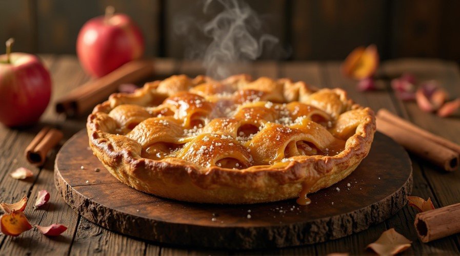 Salted Caramel Apple Pie Recipe