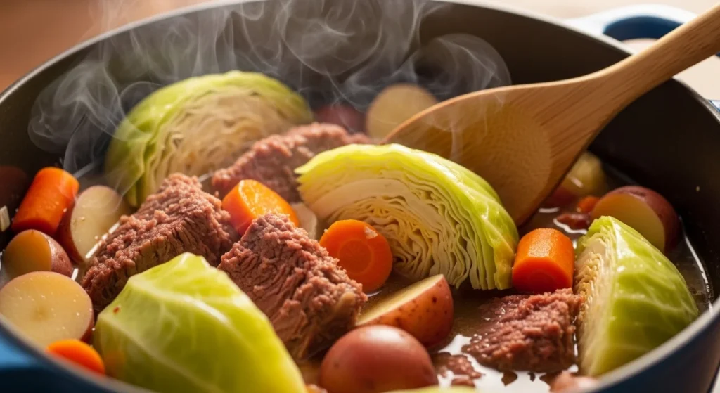 St. Patrick’s Day Food cooking