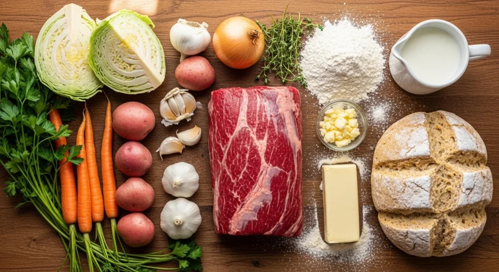 St. Patrick’s Day Food ingredients