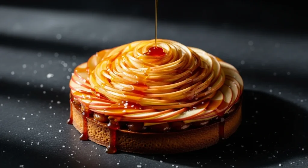 Vegan Apple Crumble Tart