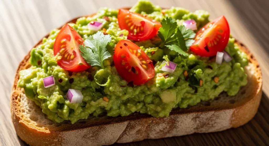 Zesty Avocado Smash on Sourdough