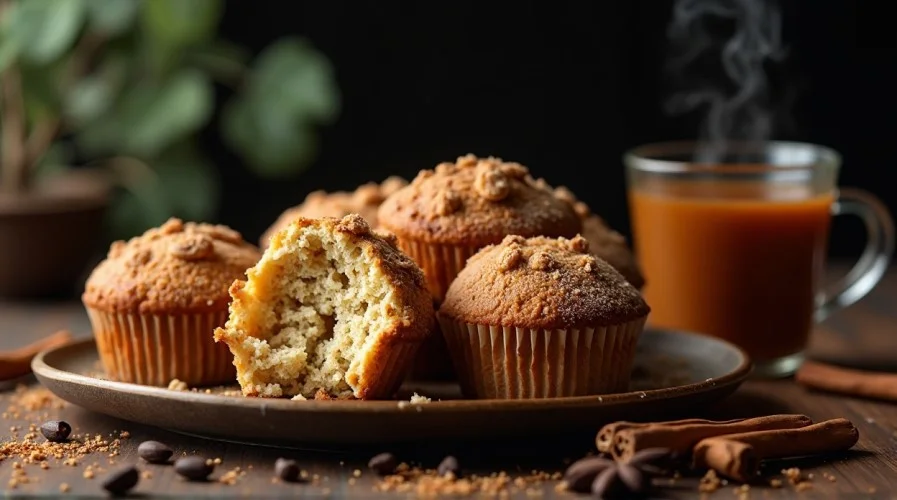 chai spiced muffins recipe