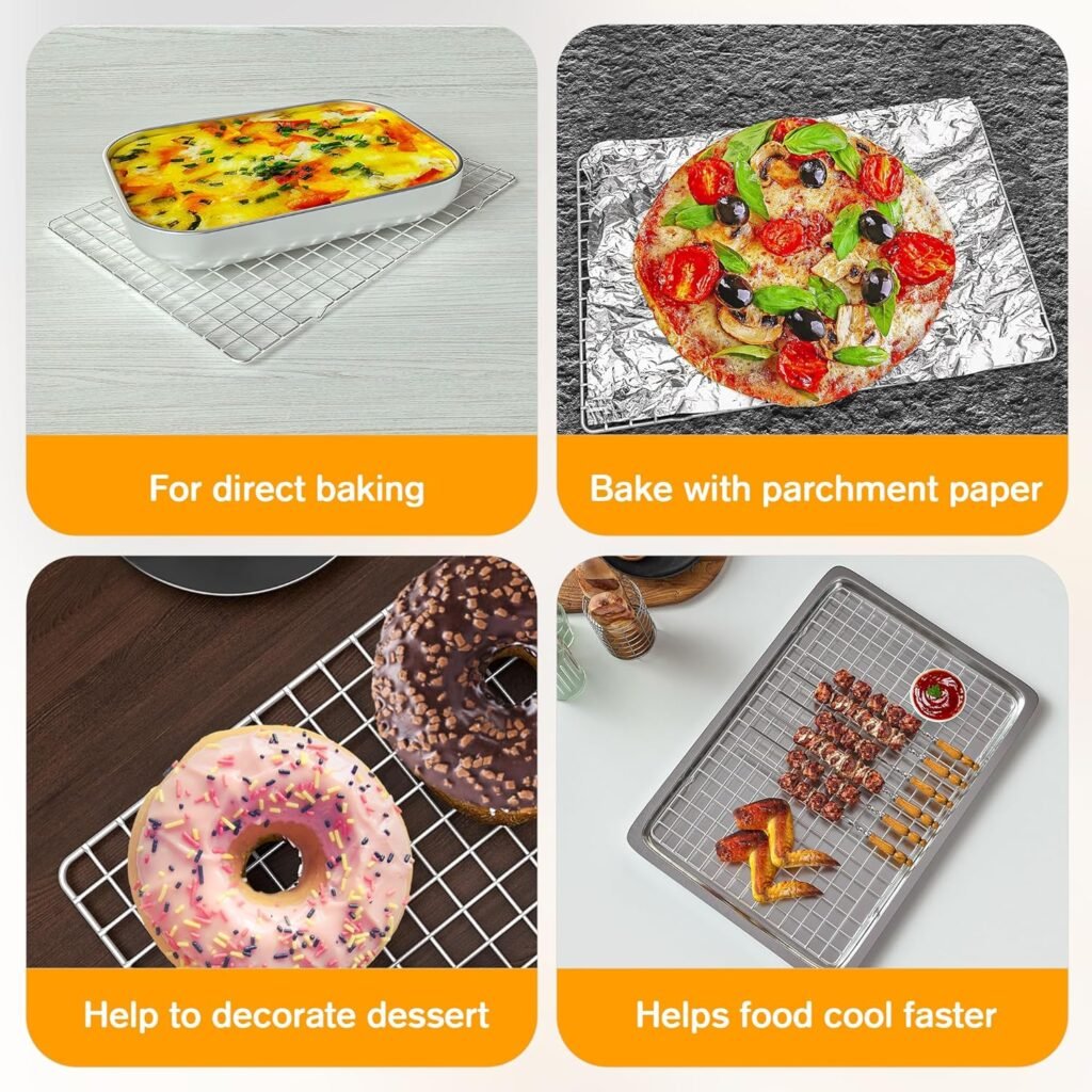 Stainless Steel Cooling Racks (2PCS)