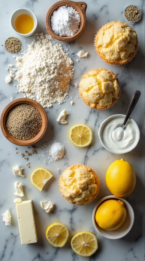 lemon poppy seed muffins recipe