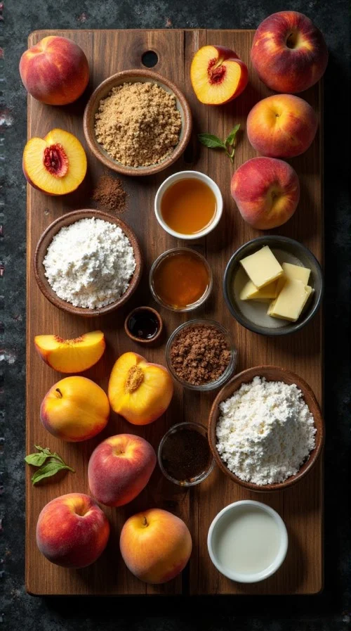 peach cobbler recipe Ingredients
