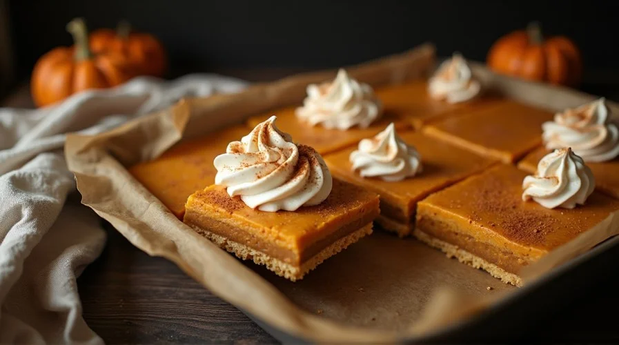 Pumpkin Pie Bars Recipe