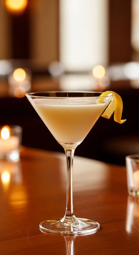 Classic Zesty Lemon Martini