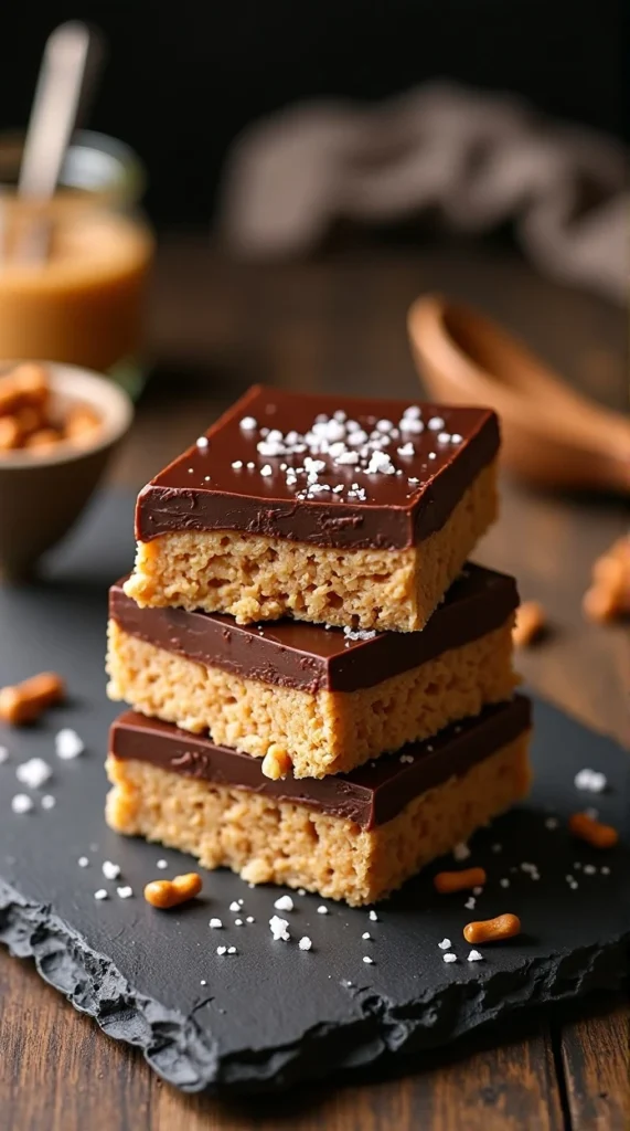 Peanut Butter Pretzel Bars