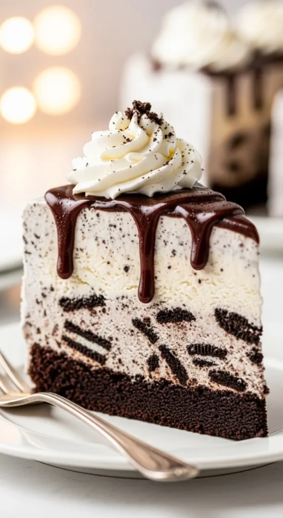 No-Bake Oreo Cheesecake Cake