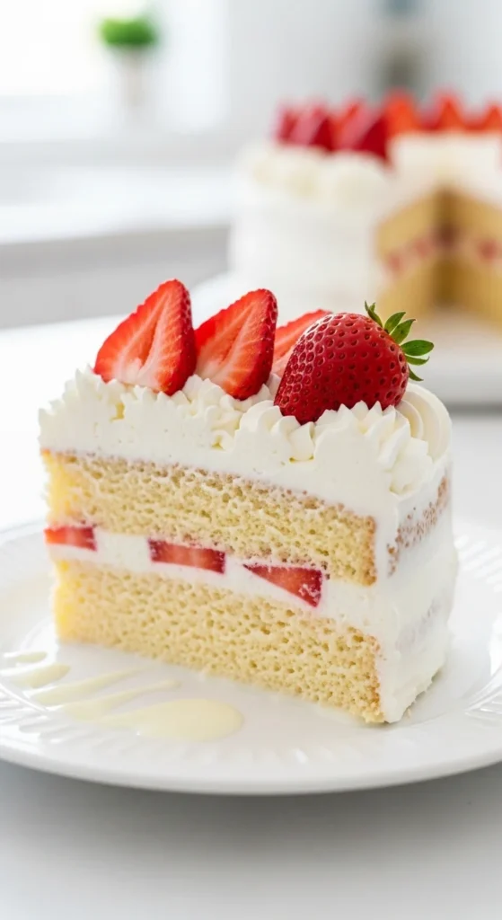 Strawberry Tres Leches Cake