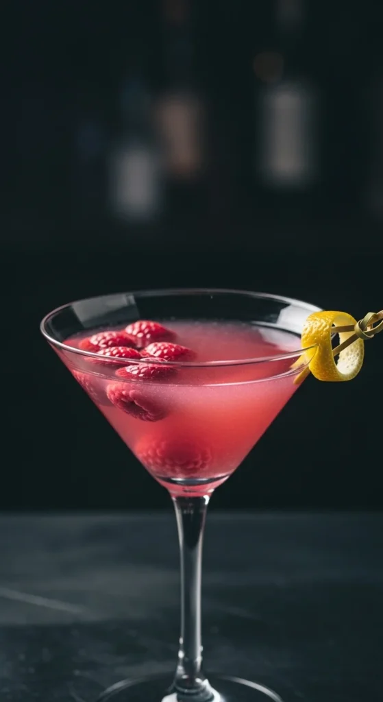 Sparkling Lemon Martini