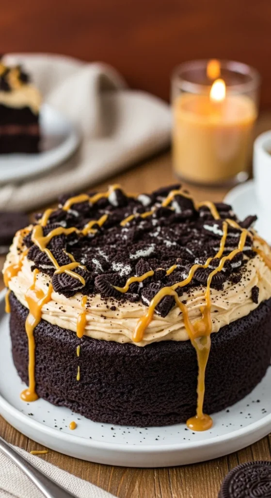 Oreo Red Velvet Cake